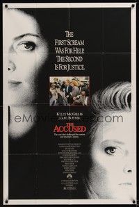 4d014 ACCUSED  1sh '88 Jodie Foster, Kelly McGillis, the case that shocked a nation!