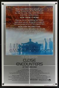 4d201 CLOSE ENCOUNTERS OF THE THIRD KIND S.E.  1sh '80 Steven Spielberg's classic with new scenes!