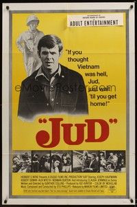 4d467 JUD  1sh '71 directed by Gunther Collins, Vietam was hell, but home was worse!