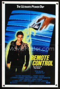 4d687 REMOTE CONTROL  1sh '87 Kevin Dillon, your future is in their hands!