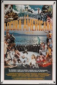 4d880 THIS IS AMERICA PART II Spanish/U.S. 1sh '77 wild shock-umentary of the U.S., crazy people!