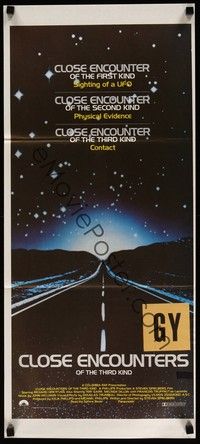 4e641 CLOSE ENCOUNTERS OF THE THIRD KIND Aust daybill '77 Steven Spielberg sci-fi classic!