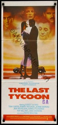 4e779 LAST TYCOON Aust daybill '76 Robert De Niro, Jeanne Moreau, directed by Elia Kazan!