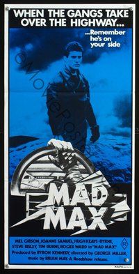 4e798 MAD MAX Aust daybill R81 Mel Gibson, George Miller Australian sci-fi classic!
