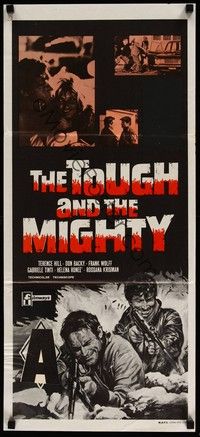 4e961 TOUGH & THE MIGHTY Aust daybill '69 Carlo Lizzani's Barbagia, Terence Hill, Don Backy!