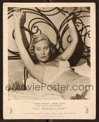 4e149 PROUD & THE BEAUTIFUL French 9.5x12 still '53 Allegret's Les Orgueilleux, sexy Michele Morgan!
