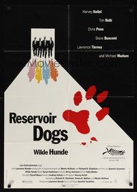 4e313 RESERVOIR DOGS German '92 Quentin Tarantino, Harvey Keitel, Steve Buscemi, Chris Penn