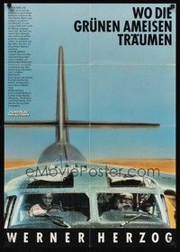 4e339 WHERE THE GREEN ANTS DREAM German '84 Werner Herzog, great image of Aboriginal pilots!