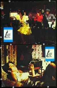 4e458 LADY SINGS THE BLUES 2 German LCs '72 images of Diana Ross as Billie Holiday!