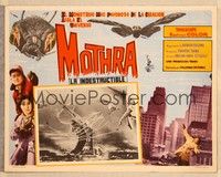 4e078 MOTHRA Mexican LC '62 Mosura, Toho, Ishiro Honda, ravishing a universe for love!