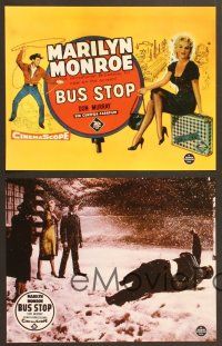 4e400 BUS STOP 8 German LCs R80s great images of cowboy Don Murray with super sexy Marilyn Monroe!