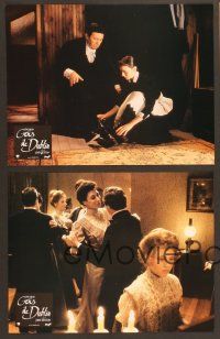4e108 DEAD 9 French LCs '87 John Huston directed, great images of Anjelica Huston!