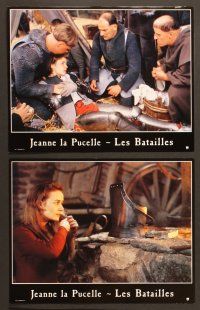4e121 JOAN THE MAID I 12 French LCs '94 Jeanne la Pucelle I-Les batailles, Sandrine Bonnaire