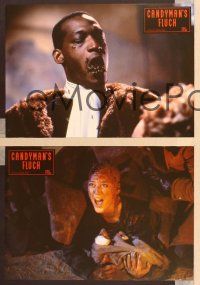 4e402 CANDYMAN 8 German LCs '92 Clive Barker, creepy horror images & sexy Virginia Madsen!