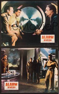 4e428 FORBIDDEN PLANET 6 German LCs R70s Pidgeon, Anne Francis, Leslie Nielsen, Robby the Robot!