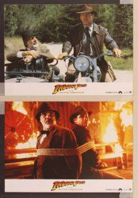 4e449 INDIANA JONES & THE LAST CRUSADE 18 German LCs '89 Harrison Ford, Sean Connery & Doody!