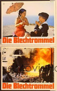 4e504 TIN DRUM 6 German LCs '79 Volker Schlondorff's Die Blechtrommel, anti-war, Mario Adorf!