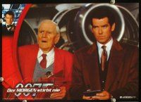 4e507 TOMORROW NEVER DIES 8 German LCs '97 cool images of Pierce Brosnan as James Bond 007!