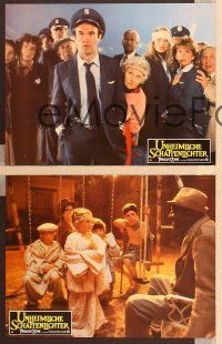 4e511 TWILIGHT ZONE 8 German LCs '83 George Miller, Steven Spielberg, Vic Morrow, Scatman Crothers!