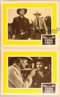 4e009 VERA CRUZ 8 South American LCs R70s images of cowboys Gary Cooper & Burt Lancaster!