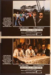 4e178 BLUES BROTHERS 12 Spanish LCs '80 John Belushi & Dan Aykroyd are on a mission from God!