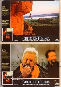 4e220 SCREAM OF STONE 11 Spanish LCs '91 Werner Herzog, Donald Sutherland, Mathilda May!