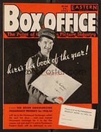 4f051 BOX OFFICE exhibitor magazine June 29, 1933 Gold Diggers of 1933 is still the best!
