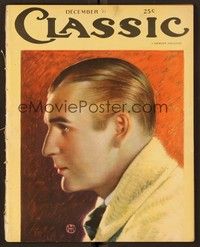 4f083 CLASSIC MAGAZINE magazine December 1922 art of Wallace Reid by Harry Roseland!