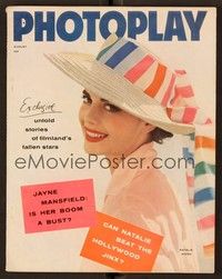 4f091 PHOTOPLAY magazine August 1957 Natalie Wood from Marjorie Morningstar by Mead-Maddick!