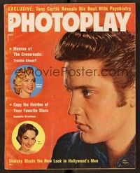 4f090 PHOTOPLAY magazine July 1957 Elvis Presley in Loving You & Jailhouse Kid, Marilyn Monroe!