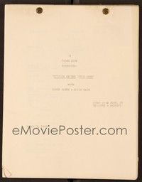 4f138 MYSTERY OF THE WHITE ROOM continuity & dialogue script March 1, 1939, screenplay by Gottlieb!