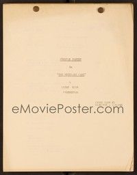4f147 WESTLAND CASE continuity and dialogue draft script 1937 screenplay by Robertson White!