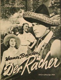4f181 ROBIN HOOD OF EL DORADO German program '37 different images of Warner Baxter, Loring & Margo!