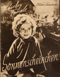 4f188 STOWAWAY German program '37 different image of Shirley Temple, Alice Fay & Robert Young!