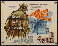 4g438 DAY THEY ROBBED THE BANK OF ENGLAND 1/2sh '60 Aldo Ray, never before revealed!