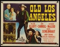 4g561 OLD LOS ANGELES style B 1/2sh '48 Wild Bill Elliott, John Carroll, Catherine McLeod!