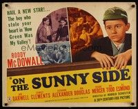 4g563 ON THE SUNNY SIDE 1/2sh '42 Roddy McDowall, who stole your heart in How Green Was My Valley!