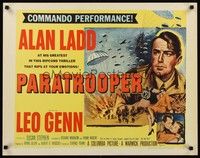 4g571 PARATROOPER 1/2sh R58 Alan Ladd, English Red Beret, a thousand thrills a second!