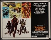 4g619 SOUL OF NIGGER CHARLEY 1/2sh '73 Fred Williamson has his soul brothers with him this time!
