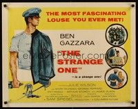 4g629 STRANGE ONE style A 1/2sh '57 military cadet Ben Gazzara is the most fascinating louse!