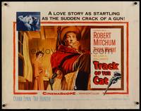 4g660 TRACK OF THE CAT 1/2sh '54 Robert Mitchum & Teresa Wright in a startling love story!