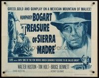 4g662 TREASURE OF THE SIERRA MADRE 1/2sh R56 Humphrey Bogart, Tim Holt & Walter Huston!