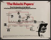 4g672 VALACHI PAPERS 1/2sh '72 directed by Terence Young, Charles Bronson in the mob!