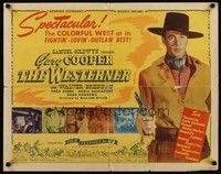4g685 WESTERNER 1/2sh R46 Gary Cooper, Walter Brennan, the colorful west at its best!
