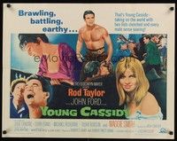 4g695 YOUNG CASSIDY 1/2sh '65 John Ford, bellowing, brawling, womanizing Rod Taylor!