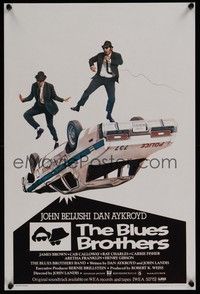 4h364 BLUES BROTHERS Belgian '80 John Belushi & Dan Aykroyd are on a mission from God!