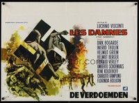 4h377 DAMNED Belgian '69 Luchino Visconti's La caduta degli dei, wild Ray artwork!