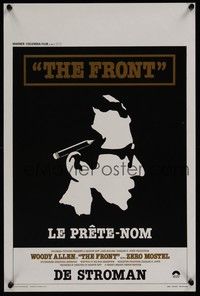 4h389 FRONT Belgian '76 Woody Allen, Martin Ritt, 1950s Communist Scare blacklist!