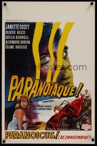 4h414 PARANOIAC Belgian '63 a horrorwing excursion that takes you deep into its twisted mind!