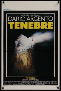 4h430 TENEBRE Belgian '82 Dario Argento giallo, cool horror art!